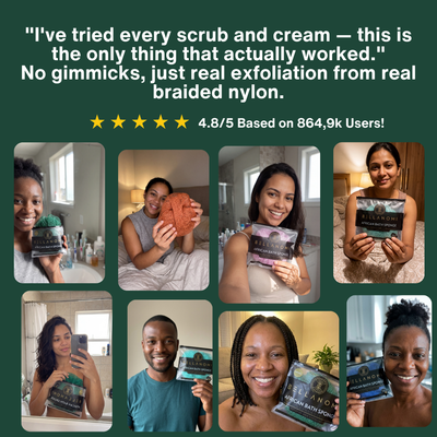 African Exfoliating Net Sponge