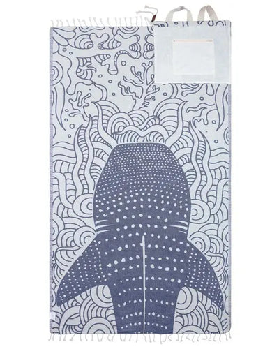 2-in-1 Towel Bag · 100% Organic Turkish Cotton